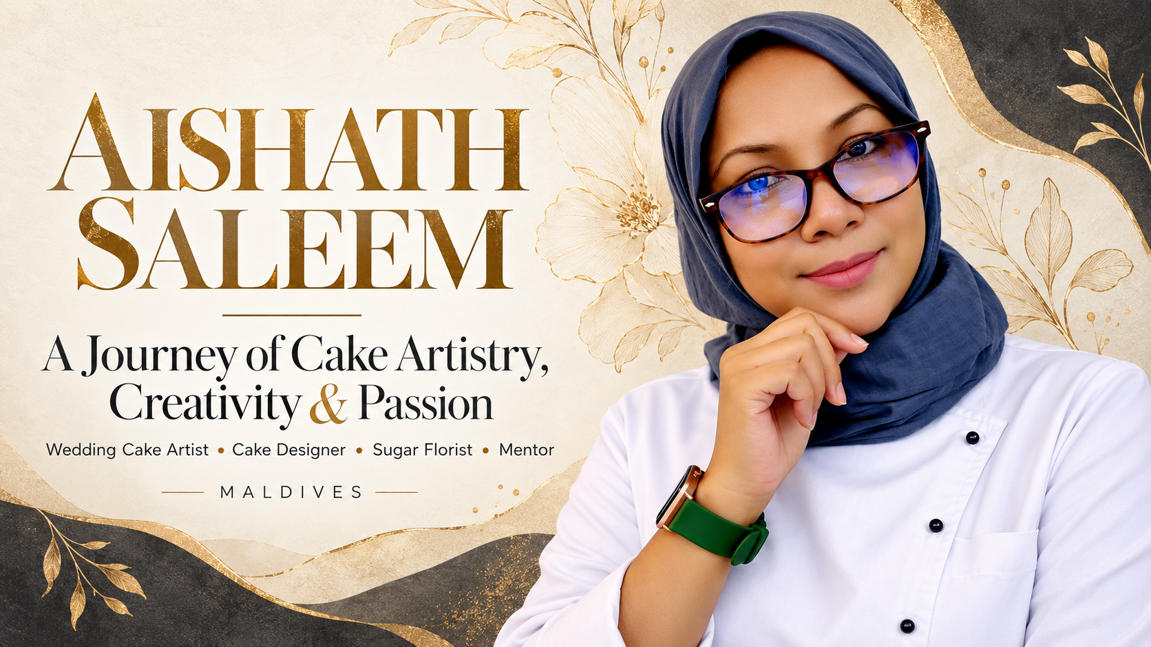 SCULPTING A DREAM IN SUGAR AISHATH SALEEM