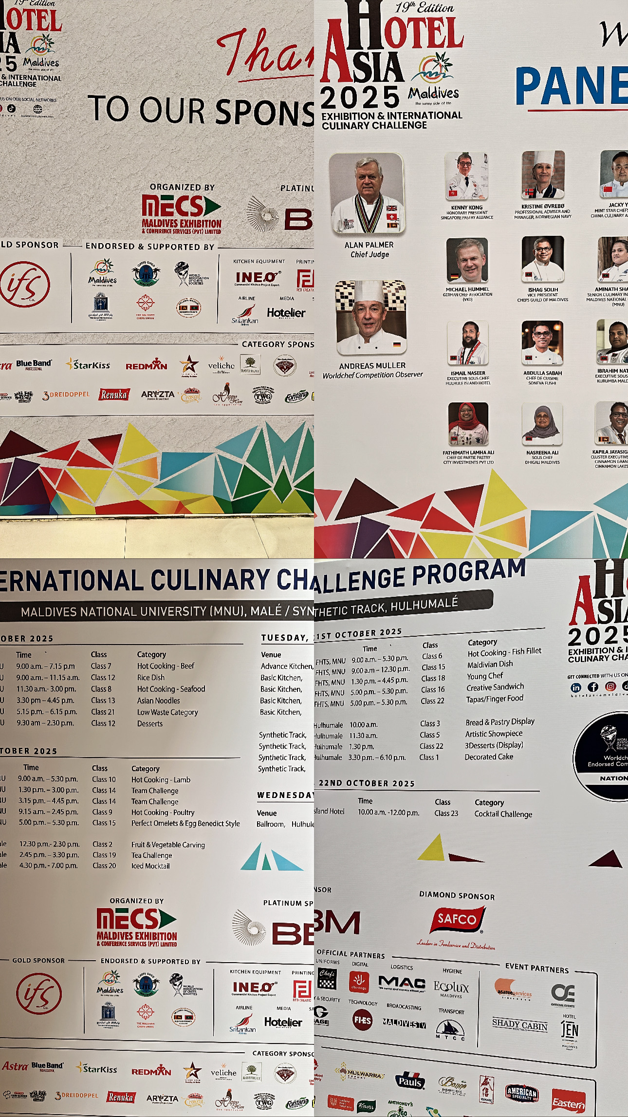 Hotel Asia 2025 Exhibition & International Culinary Challenge Underway in Maldives