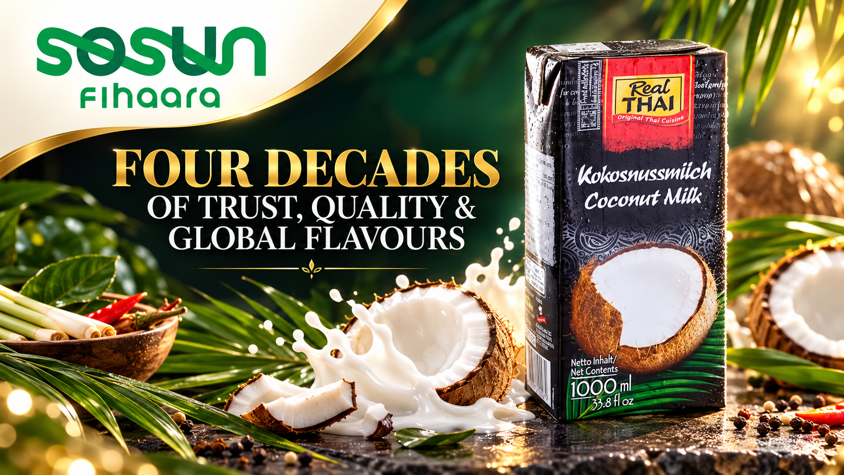 SOSUN FIHAARA FOUR DECADES OF TRUST, QUALITY AND GLOBAL FLAVOURS IN THE MALDIVES